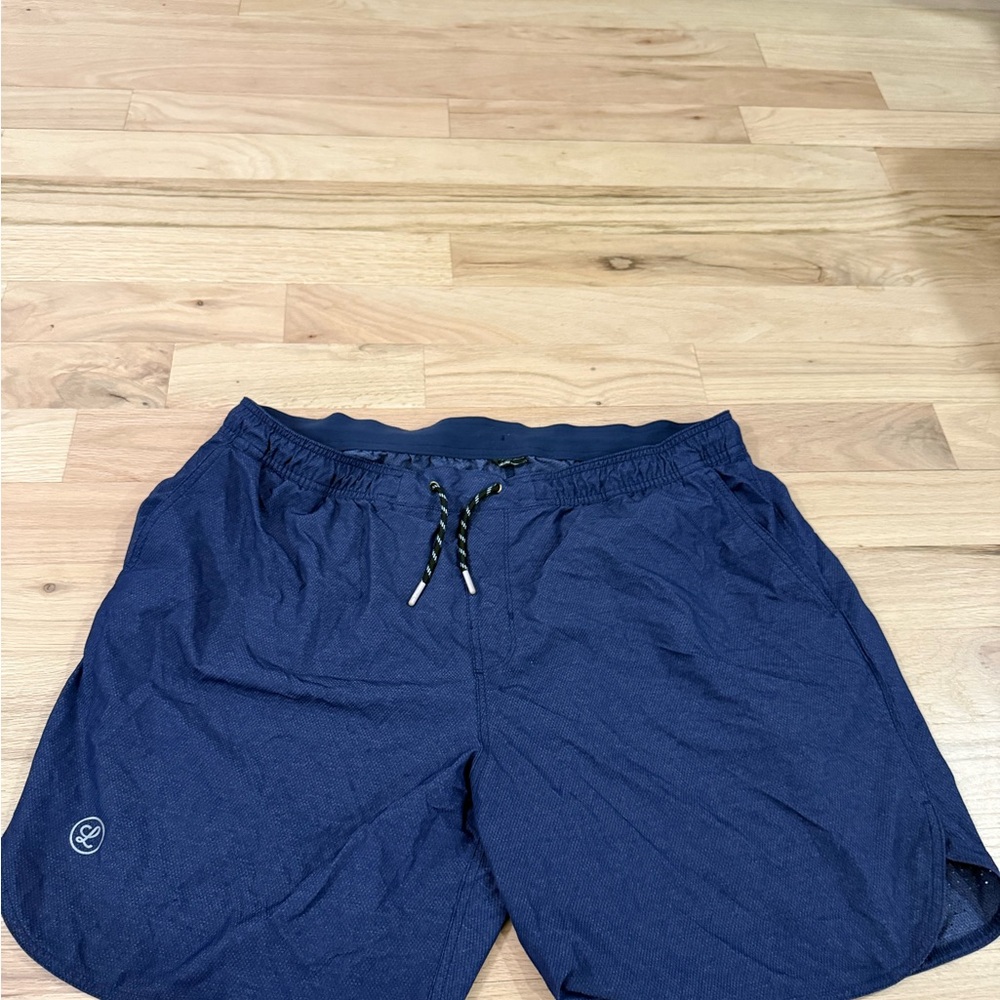 Legends Men's Navy Drawstring Athletic Shorts